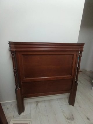 Cabecero de madera maciza