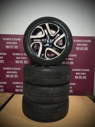 JUEGO  DE  LLANTAS RENAULT CAPTUR 17 PULGADAS