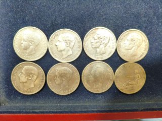 LOTE MONEDAS PLATA 385 g plata pura A 1.65€/g