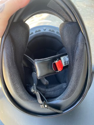 Casco integral moto