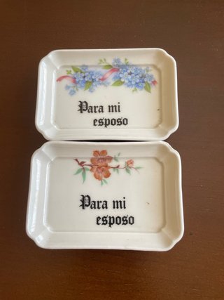 Platos decorativos con frases (1 euro unidad)