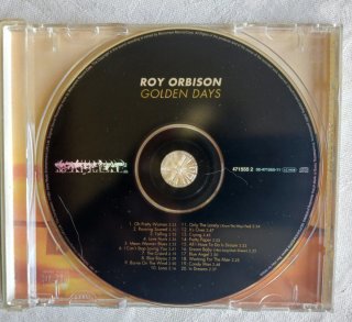 Roy Orbison Golden Days CD