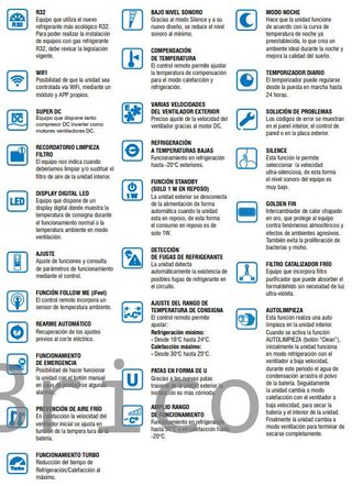 Aire Acondicionado Inverter Calefacción Wifi 2270 frigorías