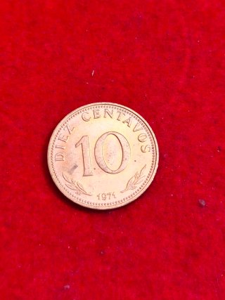 Bolivia 10 Centavos 1971 Moneda