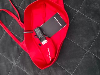 Top sportivo donna rosso tg S