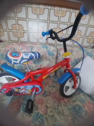 Bicicleta infantil Paw Patrol