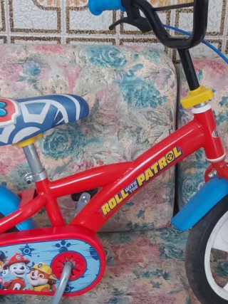 Bicicleta infantil Paw Patrol