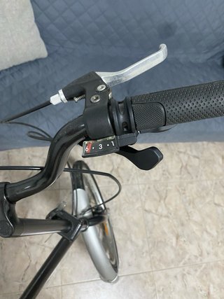 Bicicleta Plegable Negra