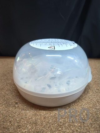 Esterilizador de biberones para microondas