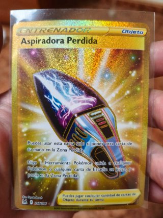 Carta Pokémon Aspiradora Perdida 217/196