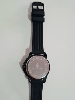 Reloj Maserati Negro y Dorado Hombre
