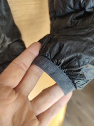 Chaqueta plumífero Haglofs negra. Talla M