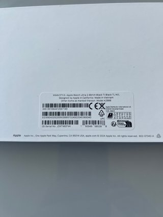 Apple Watch Ultra 2 49mm Negro Titanio