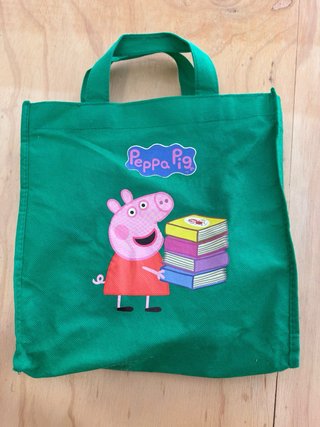 Set de libros Peppa Pig en inglés + bolsa