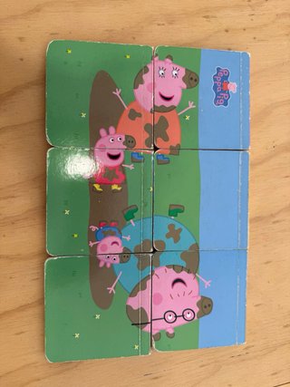 Set de libros Peppa Pig en inglés + bolsa