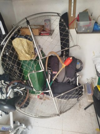 Paramotor completo ,vela