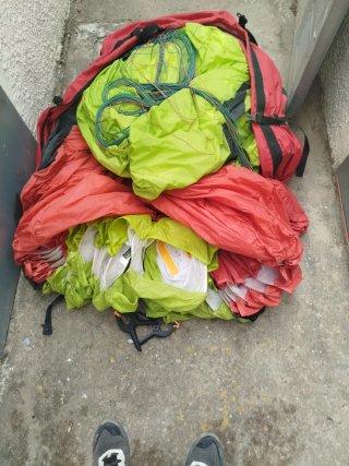 Paramotor completo ,vela