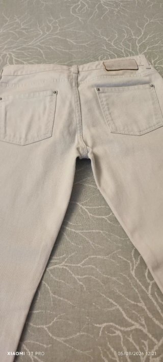 Pantalón vaquero blanco
