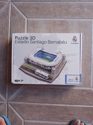 Puzzle 3D Estadio Santiago Bernabéu Real Madrid