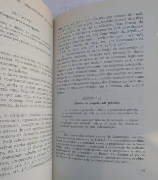 Comentários à Constituição Portuguesa de 1976