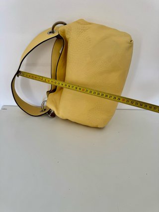 Borsa Nannini pelle donna gialla