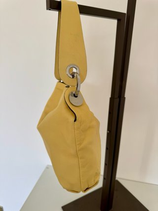 Borsa Nannini pelle donna gialla