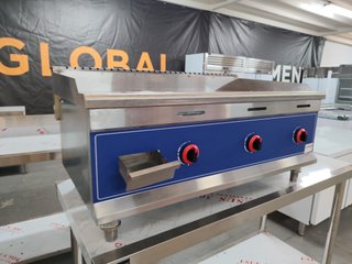 PLANCHA A GAS CROMO DURO / GLOBAL / INDUSTRIAL