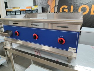 PLANCHA A GAS CROMO DURO / GLOBAL / INDUSTRIAL