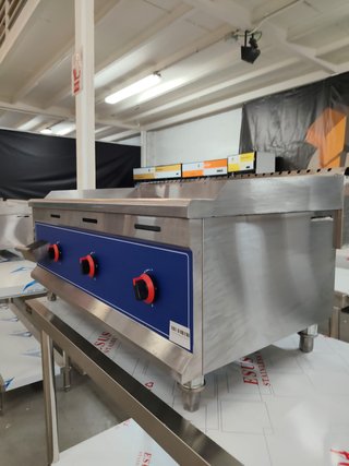 PLANCHA A GAS CROMO DURO / GLOBAL / INDUSTRIAL