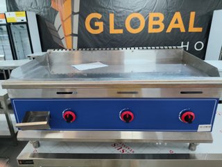 PLANCHA A GAS CROMO DURO / GLOBAL / INDUSTRIAL