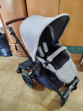 Carro Jané Muum gris 2 en 1