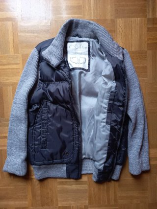 Chaqueta CS Active gris oscuro y Gris