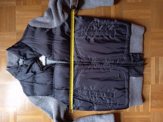 Chaqueta CS Active gris oscuro y Gris