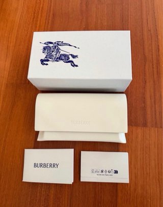 Custodia occhiali Burberry beige