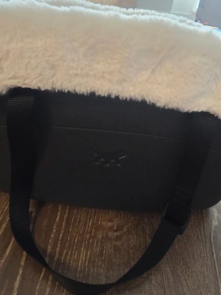 Bolso Transportín Perro Negro y Blanco