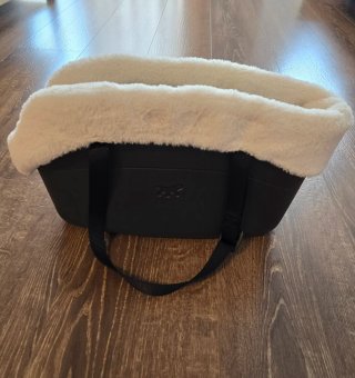 Bolso Transportín Perro Negro y Blanco