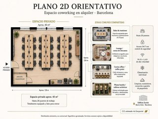 Oficina en alquiler en El Gòtic en Barcelona
