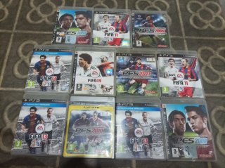 Lote 11 Juegos PS3 Fútbol FIFA PES