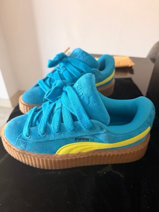 Zapatillas Puma x Fenty Suede Azul/Amarillo