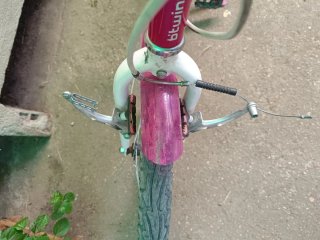 Bicicleta niña rosa B'Twin