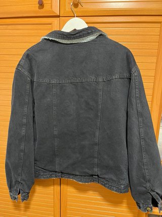 Cazadora vintage vaquera oversize forrada UNISEX