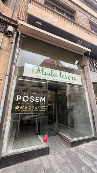 Local comercial en alquiler en Centro en Tudela