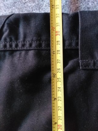Pantalón Corto Trabajo Pro Job Negro Talla M