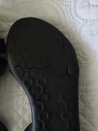 Chanclas Ipanema Mujer Negro/Dorado