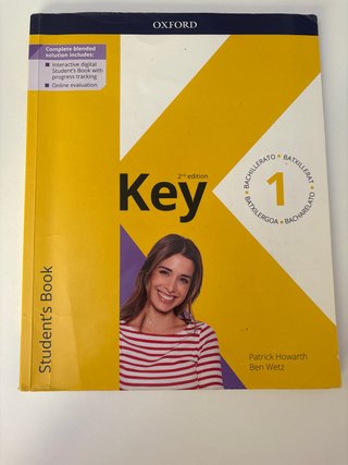 Key Bachillerato 2e 1 Student Book (Spain)