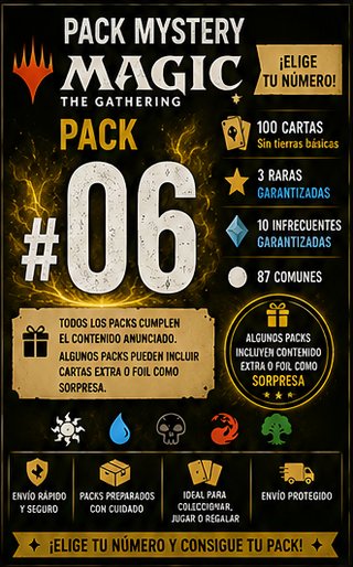 Pack Magic The Gathering Mystery 06