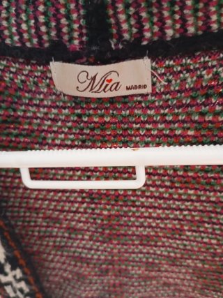Chaleco estampado étnico