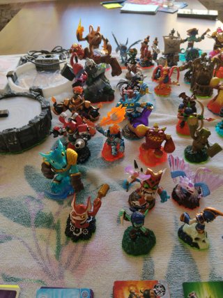 Super Lote Skylanders Figuras y Juegos Wii