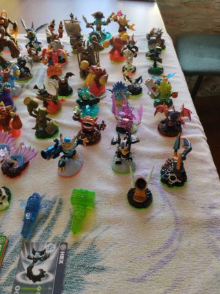 Super Lote Skylanders Figuras y Juegos Wii