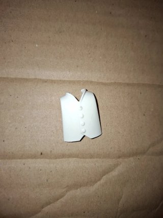 Chaleco Blanco Playmobil